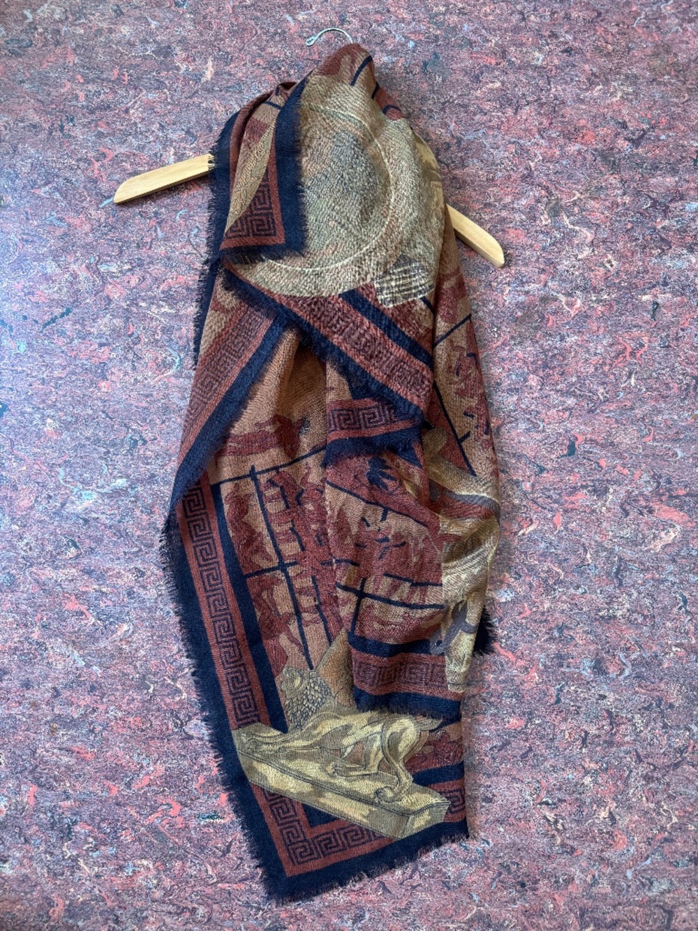 gorgeous giant real FENDI shawl/scarf